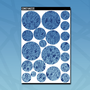 Mercury Circle Sticker Sheet